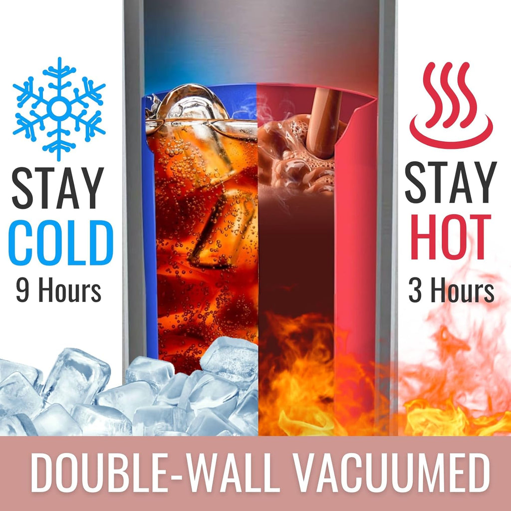 Lake House Gifts, Lake Life Gifts for Women/Men, 20Oz Insulated Tumbler, Perfect for Boat Owner/Lake Lovers - Lake Life (Giltter Silver)